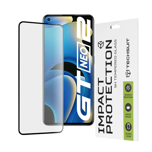 Folie de protectie pentru Realme GT Neo2, Techsuit 111D Full Cover / Full Glue Glass