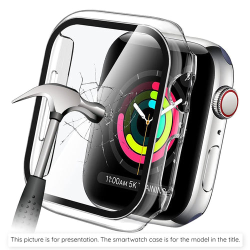 Husa smartwatch pentru Xiaomi Smart Band 10 Pro, Techsuit, transparenta