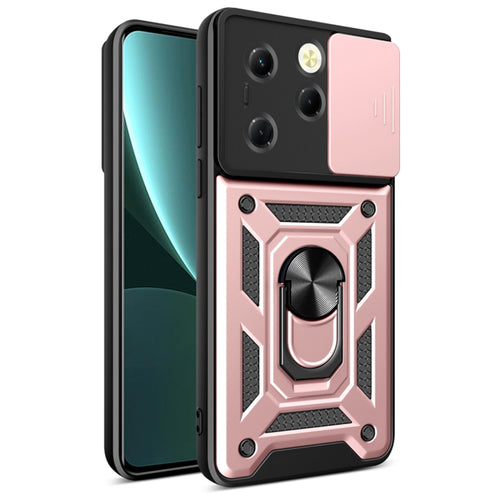 Husa pentru Infinix Hot 40, Techsuit CamShield Series, roz