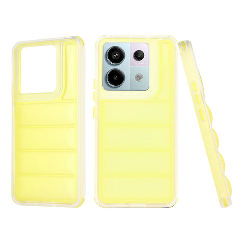 Husa pentru Xiaomi Redmi Note 13 Pro 5G, Techsuit Wave Shield, galben