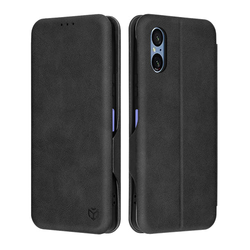 Husa pentru Sony Xperia 5 VI, Techsuit Safe Wallet Plus, negru