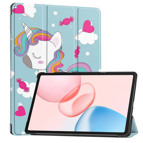 Husa tableta pentru Honor Pad 10, Techsuit FoldPro, Unicorn