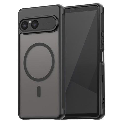 Husa pentru Sony Xperia 10 VII, Techsuit HaloFrost II MagSafe, negru