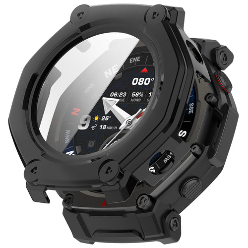 Folie Sticla, Techsuit Defense360 Pro Amazfit T Rex 3 Pro 48mm Koff A7bca6, negru