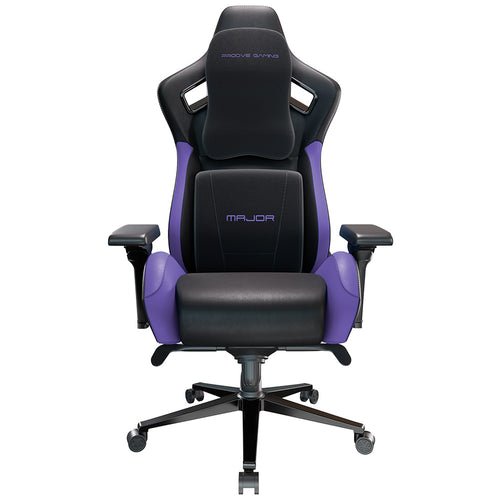 Proove Premium Gaming Chair Major (GCMJ0001001), 8D Armrests, 160° Backrest, Frog Mechanism, PU, 180kg Max, Black/Mov