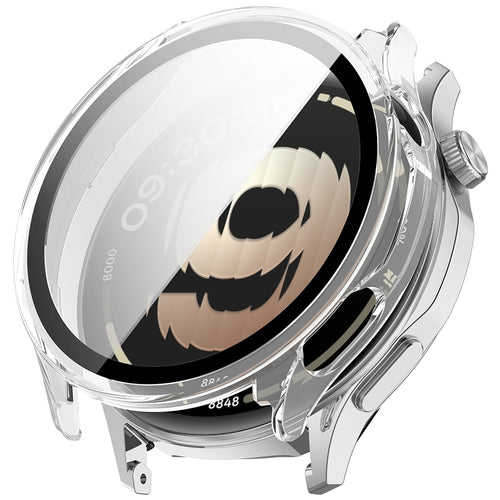 Husa smartwatch pentru OPPO Watch S, Techsuit, transparenta
