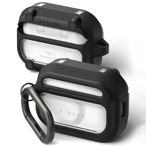Husă pentru AirPods Pro 3, Ringke UX Magnetic, Transparentă