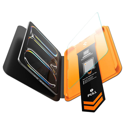 Folie sticla pentru iPad Pro 11 (2024/2025), Spigen Glas.tR AlignMaster, Transparenta