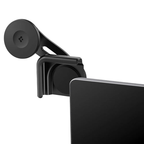 Suport auto pentru Tesla, Spigen OneTap ACP07869, MagSafe, reglabil, organizator cablu, Negru