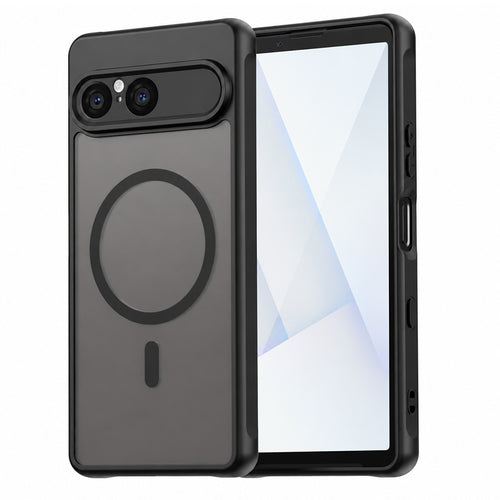 Husă pentru Sony Xperia 10 VIII, Techsuit HaloFrost II MagSafe, Neagră