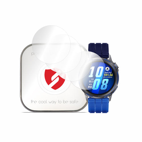 Folie pentru Huawei Watch GT Runner 2, Smart Protection Premium Classic, Transparentă (4 pack)