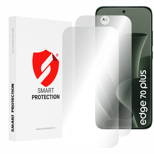 Folie telefon pentru Motorola Edge 70 Plus, Smart Protection Premium Classic, Transparentă (2 pack)