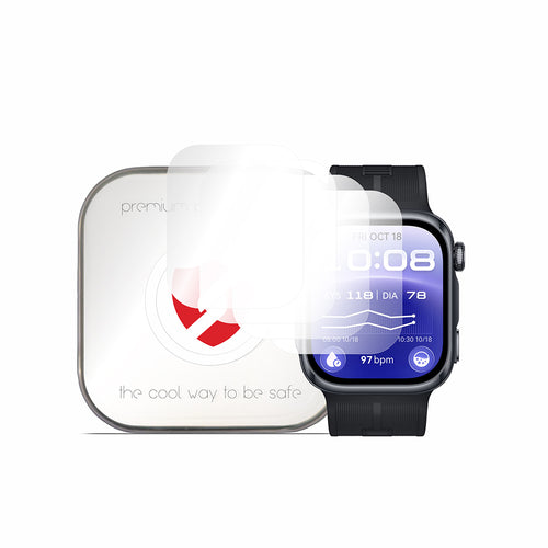 Folie pentru Huawei Watch D3, Smart Protection Premium Classic, set 4 bucăți, Transparentă