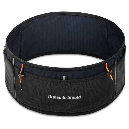 Borsetă Spigen Waist Pack Dynamic Shield A712, pentru alergare, impermeabilă, ușoară, mărimea M, Neagră