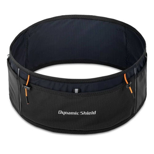 Borsetă Spigen Waist Pack Dynamic Shield A712, pentru alergare, impermeabilă, ușoară, mărimea L, Neagră