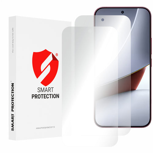 Folie telefon pentru Xiaomi Poco F9 Ultra, Smart Protection Premium Classic, set 2 bucăți, Transparentă