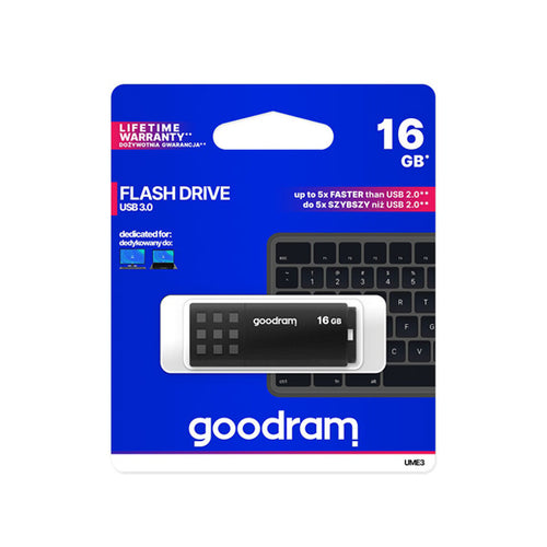 Stick USB GOODRAM UME3 16GB, USB 3.0, Negru