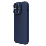 Husa cu inel Nillkin compatibila cu iPhone 15 Pro, MagSafe/Magnetic, TPU, Alb