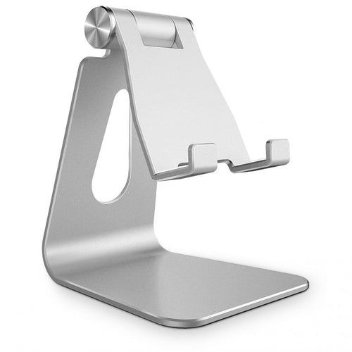Suport de birou Techsuit birou (Z4a), Folding Feature, pentru Phone, Tablet, max 8, argintiu
