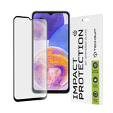 Folie de protectie pentru Samsung Galaxy A23, Techsuit 111D Full Cover / Full Glue Glass