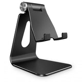 Suport de birou Techsuit birou (Z4a), Folding Feature, pentru Phone, Tablet, max 8, argintiu