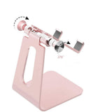Suport de birou Techsuit birou (Z4a), Folding Feature, pentru Phone, Tablet, max 8, argintiu
