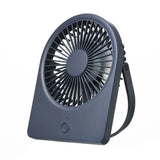 Techsuit Mini Fan (CT-108), portabil, reincarcabil, USB-C, Alb