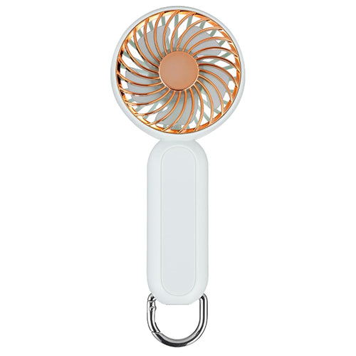 Techsuit Handheld Fan (A217), USB reincarcabil, Three Speeds, 1200mAh, Gold Beige