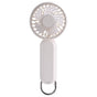 Techsuit Handheld Fan (A217), USB reincarcabil, Three Speeds, 1200mAh, Light Beige