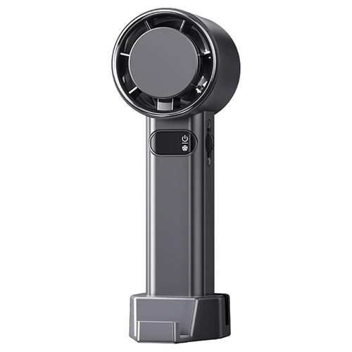 Techsuit Premium Handheld Fan (F83), portabil, reglabil, reincarcabil, 4800mAh, Gri