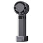 Techsuit Premium Handheld Fan (F83), portabil, reglabil, reincarcabil, 4800mAh, Gri