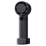Techsuit Premium Handheld Fan (F83), portabil, reglabil, reincarcabil, 4800mAh, Gri