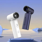 Techsuit Premium Handheld Fan (FS15), Multifunctional, portabil, reglabil, 80000rpm, reincarcabil, 4500mAh, Navy Albastru