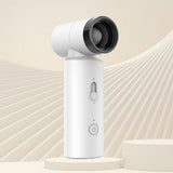 Techsuit Premium Handheld Fan (FS15), Multifunctional, portabil, reglabil, 80000rpm, reincarcabil, 4500mAh, Navy Albastru
