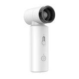 Techsuit Premium Handheld Fan (FS15), Multifunctional, portabil, reglabil, 80000rpm, reincarcabil, 4500mAh, Light Verde