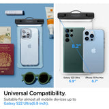 Spigen Husa Impermeabila A601 (AMP04526), IPX8, pentru Phone 3.5, 7, Clear