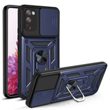 Husa pentru Samsung Galaxy S20 FE, Techsuit CamShield Series, albastru