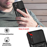 Husa pentru Samsung Galaxy S20 FE, Techsuit CamShield Series, albastru