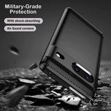 Husa pentru Google Pixel 7, Techsuit Carbon Silicone, negru