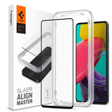 Folie de protectie pentru Samsung Galaxy M53, Spigen Glas.tR Align Master