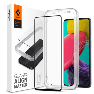Folie de protectie pentru Samsung Galaxy M53, Spigen Glas.tR Align Master