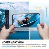 Spigen Husa Impermeabila A610 (AMP04530), IPX8, pentru Phone, max 6.9, Clear