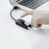 Adaptor UGREEN OTG Audio Adapter CM129 (40964), USB2.0 to Jack Headphone, Jack Mono Microphone, 4-pin Combo Mic, 0.15m