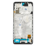 OEM AMOLED Display Touchscreen cu Frame (19832), Xiaomi Redmi Note 10 Pro 4G, Gri