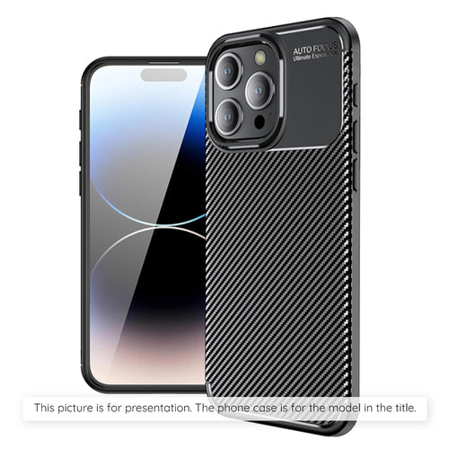 Husa pentru Samsung Galaxy A27 5G, Techsuit CarbonFiber, negru