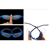 Ochelari de soare Techsuit Kids Polarized Sunglasses (816-C5), polarizati, UV400, albastru;galben