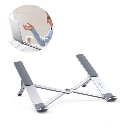 UGREEN Laptop Holder LP451 (40289), Folding Feature, Silicone Pads, max 17.3, Argintiu