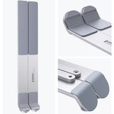 UGREEN Laptop Holder LP451 (40289), Folding Feature, Silicone Pads, max 17.3, Argintiu