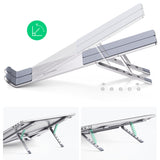 UGREEN Laptop Holder LP451 (40289), Folding Feature, Silicone Pads, max 17.3, Argintiu