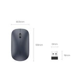 Mouse wireless UGREEN MU001 (90372), 2.4GHz, Slim Design, Reglabil DPI (1000-4000), negru